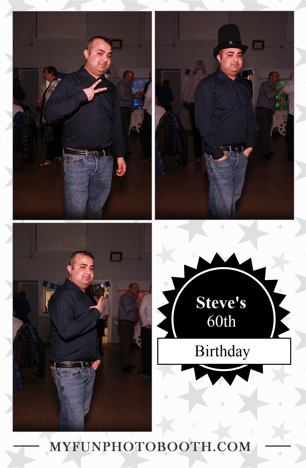 Steve's 60th | View more photos from the event at gallery.myfunphotobooth.com/u/My-Fun-Photo-Booth/Steves-60th